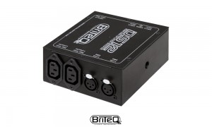 BRITEQ DS12 Aktiv DMX-Splitter/Booster 1IN/2OUT