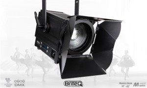 BRITEQ BT-THEATRE 100MZ LED Fresnel Projektor 100W, manual Zoom