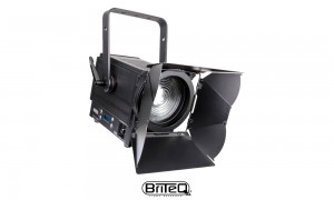 BRITEQ BT-THEATRE 200TW LED-Projektor 200W, 2800K-6000K, Fresnel, 12°-56°, manual zoom