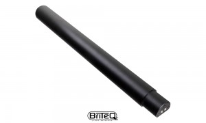 BRITEQ BTI-AKKUPOLE 50CM TUBE BLACK Verlängerung schwarz, 50cm