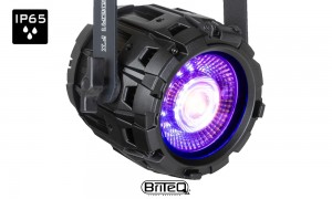 BRITEQ BTI-BLINDER1 FX Blinder 70W, Amberdrift, RGB-Auraeffekt, IP65