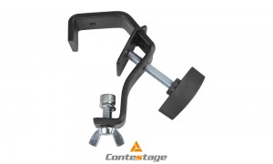 CONTESTAGE CCT-55 BLK C-Clamp/Klemme mit Sicherheitsbügel Ø 30-50mm, schwarz