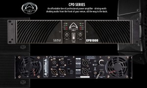 WHARFEDALE PRO CPD1000 2-Kanal Endstufe 2 x 350W RMS