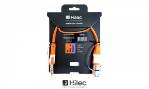 HILEC CFLAT-JSXF Flachband-Audiokabel Stereo Jack/XLR-F
