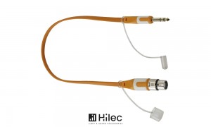 HILEC CFLAT-JSXF Flachband-Audiokabel Stereo Jack 6.3mm - XLR/F 3-Pol