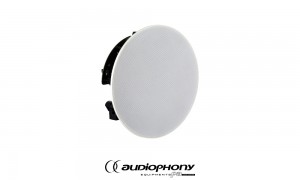 AUDIOPHONY CHP520 Decken-Lautsprecher 2-Weg 20W RMS, 5", 100V, 8Ω, Invisible Edge Design, Ø203mm