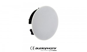 AUDIOPHONY CHP630 Decken-Lautsprecher 2-Weg 30W RMS, 6.5", 100V, 8Ω, Invisible Edge-Design, Ø232mm