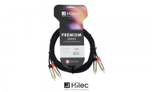 HILEC PREMIUM SERIE Audiokabel 2 x RCA/Cinch - 2 x RCA/Cinch