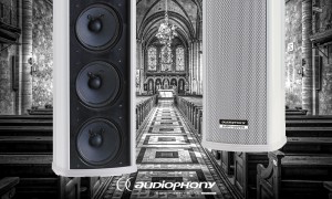 AUDIOPHONY CLS 100V/ELA-Säulenlautsprecher Wetterfest IP44