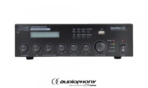 AUDIOPHONY COMBO60 Mischverstärker FM/USB 60W, 100V/8Ω