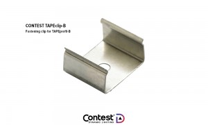 CONTEST TAPEclip-B - Montageclip für Aluprofil Typ B