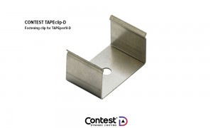 CONTEST TAPEclip-D - Montageclip für Aluprofil Typ D