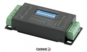 CONTEST TAPEDRIVER-1 DMX 1-Kanal LED-Tape Controller 1x6A, 12V/24V