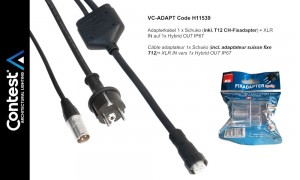 CONTEST VC-ADAPT Hybrid-Anschlusskabel AC/DMX-Hybrid IP67/IN