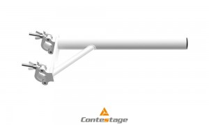 CONTESTAGE SUP-ARM60W Ausleger 50cm, weiss
