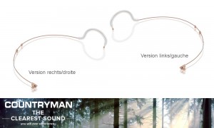 COUNTRYMAN Earclip/Kopfbügel für E6 Earsets