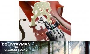 COUNTRYMAN I2 Instrumenten-Mikrofon Bass- und Cello-Set - BKIT