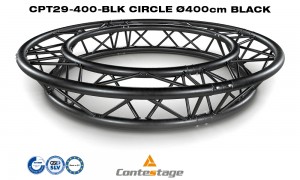 CONTESTAGE CPT29-400 BLK Circle/3-Punkt-Traversenkreis Ø 400cm, SCHWARZ