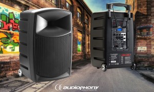 AUDIOPHONY CR25A-F5 Mobiles PA-System 250W