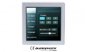 AUDIOPHONY DTCL Wandkontroller zu DZONE88