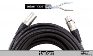 TASKER prof. AUDIO/DMX-Kabel mit NEUTRIK® 3-Pol XLR