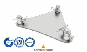 CONTESTAGE EM29-B3T Basis zu Serie TRIO-290 Truss, Farbe ALU