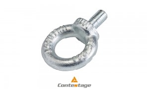 CONTESTAGE EYEM10 Eyebolt/Hängering mit M10 Schraube, Farbe ALU