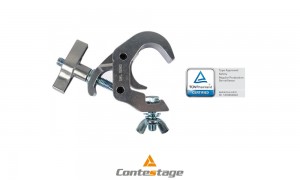 CONTESTAGE FAST CLAMP SILVER V2 C-Clamp/Klemme Ø 38-51mm, alu