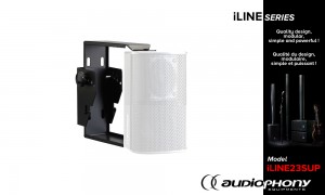 AUDIOPHONY iLINE23sup Wandhalterung schwarz