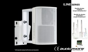 AUDIOPHONY iLINE23supw Wandhalterung weiss