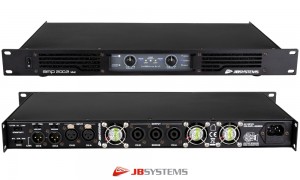 JB SYSTEMS AMP200.2 MKII 2-Kanal Endstufe 2 x 250W RMS