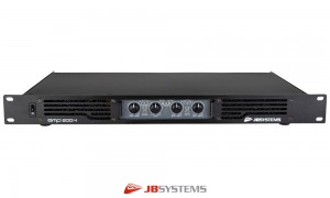 JB SYSTEMS AMP200.4 4-Kanal Digital-Endstufe 4 x 200W RMS/4Ω, 19"/1U
