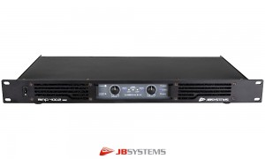 JB SYSTEMS AMP400.2 MK2 2-Kanal Digital-Endstufe 2 x 450W RMS/4Ω, 19"/1U