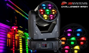 JB SYSTEMS CHALLENGER WASH LED Moving Head RGBW/Zoom 