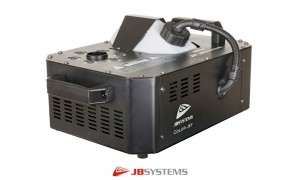 JB SYSTEMS COLOR JET Vertical-Fogger - erzeugt einen coolen und beleuchteten Jetstream-CO2-Effekt, 6x3W RGB-LEDS, Funk-Fernbedienung, DMX