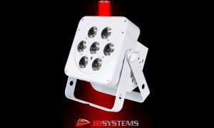 JB SYSTEMS LED-PLANO 7FC WHITE LED-Projektor 7 x 8W RGBW