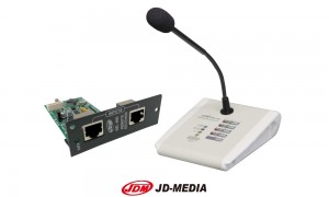 JD-MEDIA RM-400 Sprechstelle zu Mischer-Zentrale MA-412/MX-604