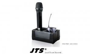 JTS CH-2 Dual-Charger - Dual Ladestation für UHF-Handmikrofone und Bodypacksender (Serie R-4)
