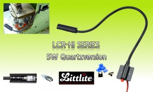 LITTLITE LCR-HI Quarzversion 5W mit Sockel/Schalter