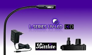 LITTLITE L-LED-UV365 Ultraviolett LED-Version mit Sockel/Umschalter