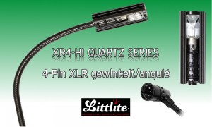 LITTLITE XR-4-HI Quarzversion 5W 4-Pol XLR GEWINKELT/ANGLED