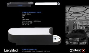 LuxyMod FLBAR20 LED-Modul Flood - Z-Profil - 5W - 24VAC