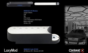 LuxyMod HBAR20Z LED-Modul - Z-Profil - 5W - 24VAC