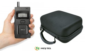 MAYTEL MULTICOM MC-11 Transceiver Sende/Empfangs-Einheit mit Etui und Case