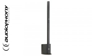 AUDIOPHONY MOJO500LineTWS Aktives Säulensystem mit Mixer/Bluetooth/TWS, 250W RMS