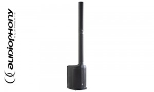 AUDIOPHONY MOJO1200LINEevo Aktiv Säulensystem mit Mixer/DSP/Bluetooth/TWS, 600W RMS
