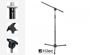 HILEC MS-25 black - Mikrofonstativ