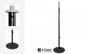 HILEC MS-27 black - Mikrofonstativ mit Basis