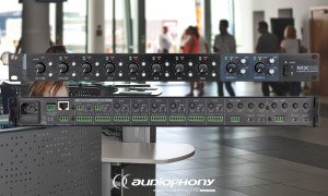 AUDIOPHONY MX82 8-Kanal Stereo-Mixer mit 2 Stereo-Ausgangszonen