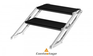 CONTESTAGE PLT-ST4060 Variable Treppe, 2 Stufen zu STAGE-Serie